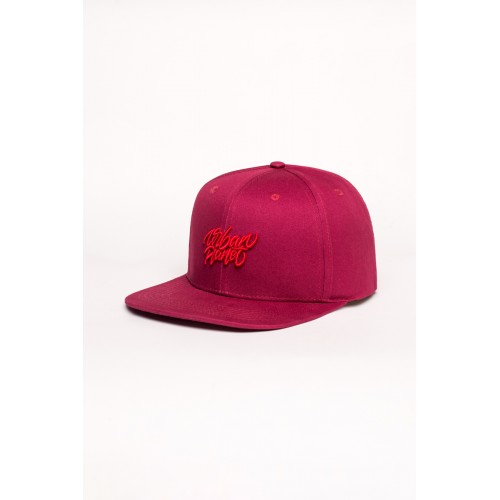 Snapback бордовий Snapback бордовий